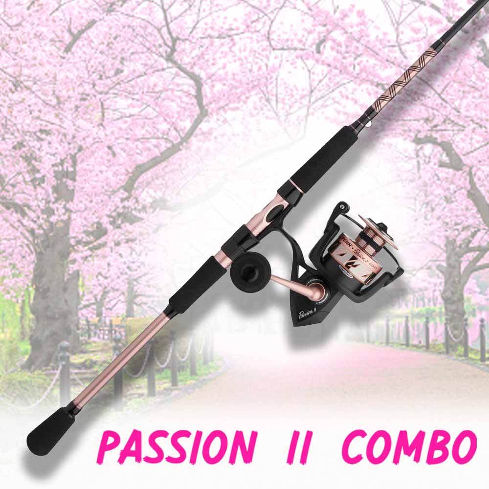 penn 7ft conventional penn fishing rod Penn Passion II Spinning Combo
