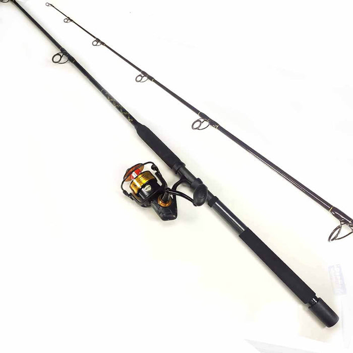 beach fishing pole for sale Beachwalker Surf Rod Rod Only / 12' Reel features a sealed carbon drag and sealed bearings for superior saltwater corrosion resistance Carbon Surf Fishing Combo