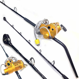 Penn International Hooker Electric 80VISW And Capt. Harry's Sword 80 Rod Combo
