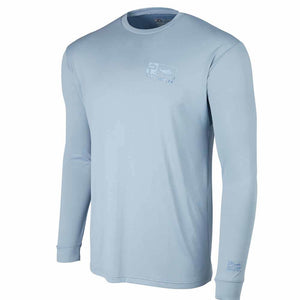 Pelagic Slate Aquatek Icon Open Seas Performance Shirt