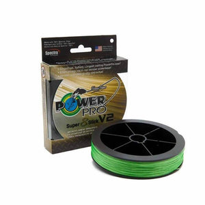 POWERPRO 300YDS AQUA GREEN SUPER 8 SLICK V2 BRAIDED LINE