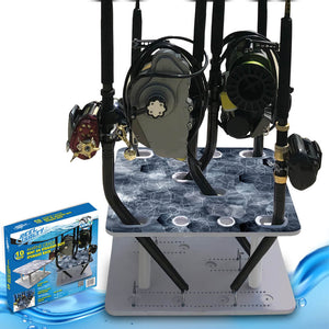 Rush Creek Reel Salty Bent Or Straight Butt Storage Rod Rack