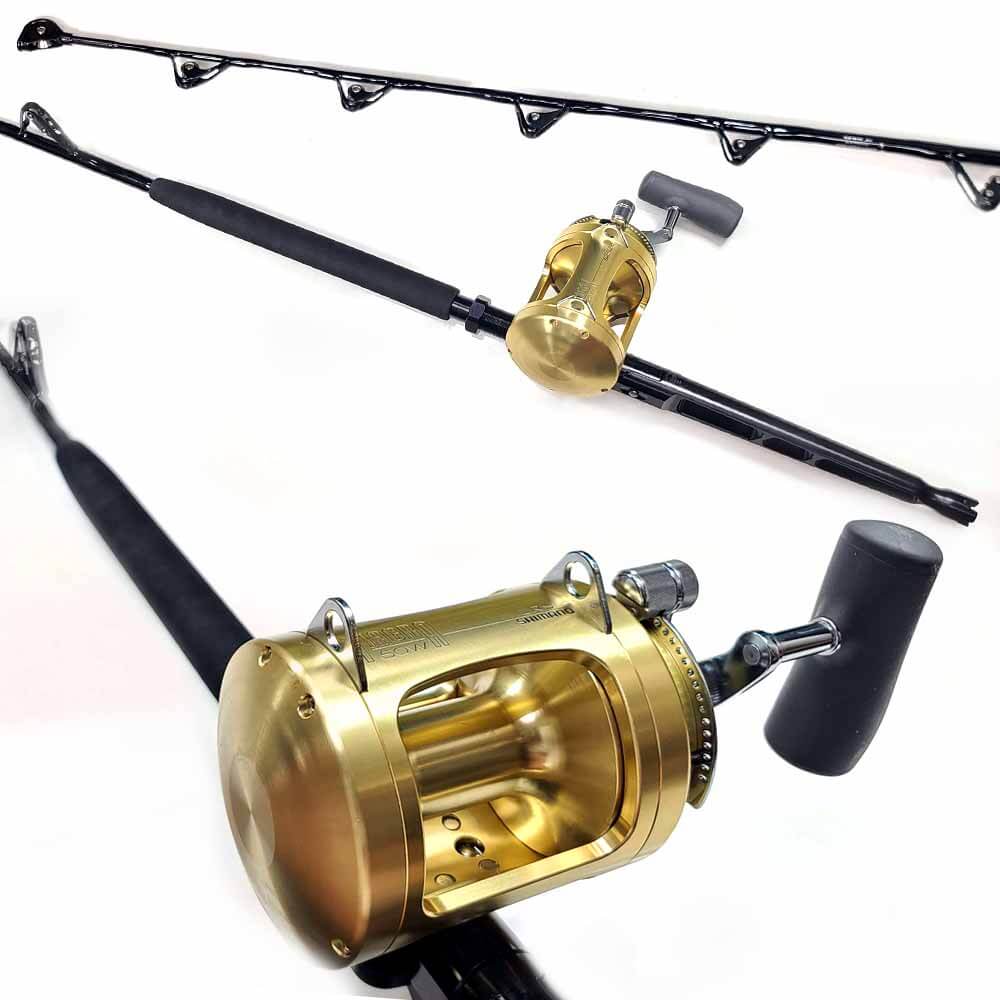 ロッド TIAGRA TI-50s Shimano Tiagra Stand-up Combo TI50WLRSA REEL CHSU50510WU TER
