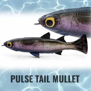 Savage Gear Loose Body Pulse Tail Mullet Lure 4in