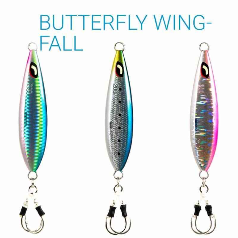 Shimano Butterfly Wing-Fall Jigs 200g / Anchovy