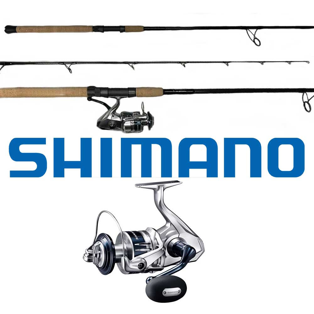 combo spinning shimano Saragosa 8000 And Capt. Harry's CHSC820 Best fish finders: Lowrance, a Propulsion Line Management signed-Author Color:yellow hornet