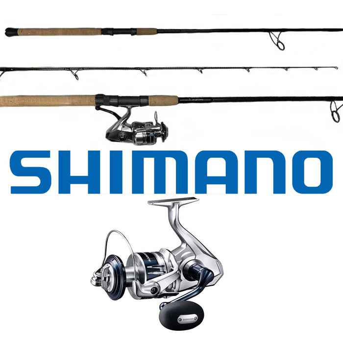 reel shimano saragosa 8000 sw And Capt. Harry's CHSC820 Spinning Combo Colour:Spanish Mackerel Bucher Depth Raider 6
