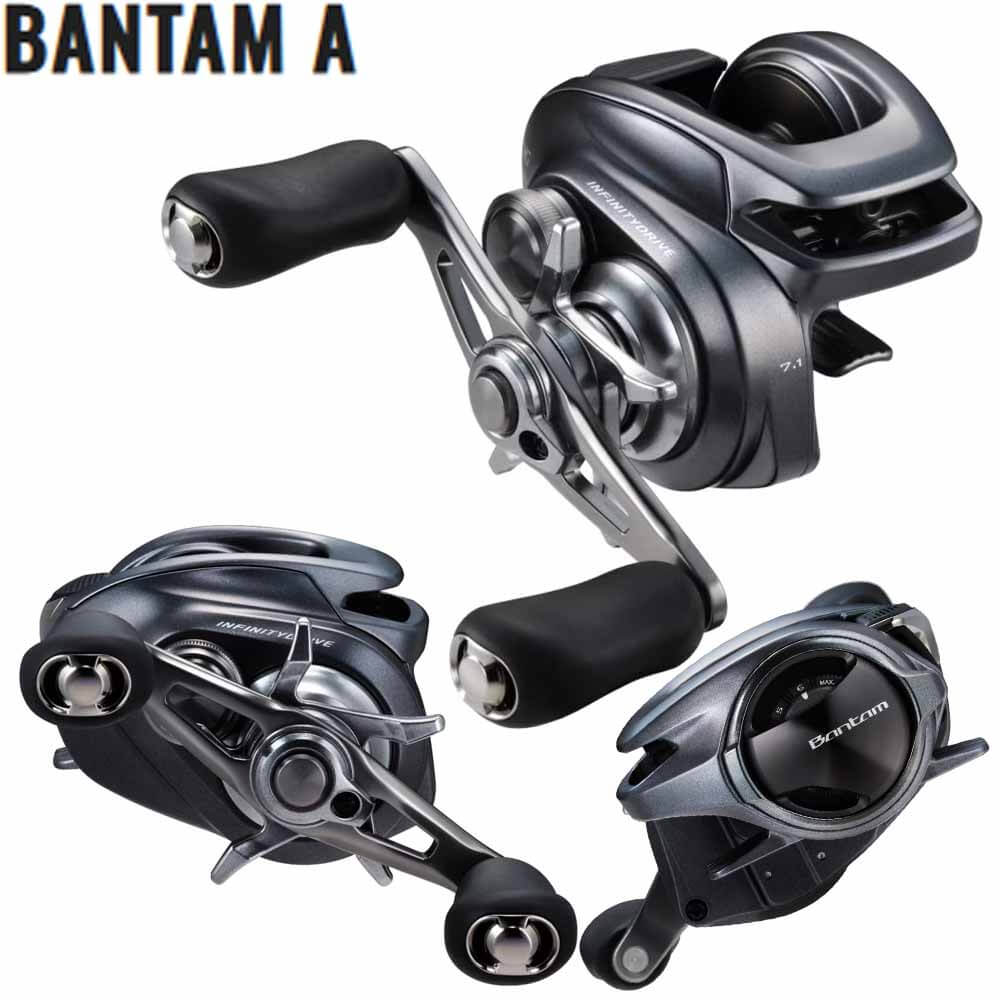 Shimano Bantam 18MGL HG ベイトリール Shimano 18 Bantam MGL HG Left Baitcasting reel 7.1:1 Gear Very