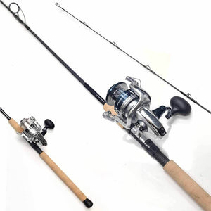Shimano Saragosa 6000 Reel and Capt. Harry's CHSC715G Spinning Rod Combo