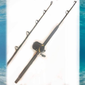 Shimano TLD25 Reel Capt. Harry's 5FT 8IN CHSU3058 Conventional Rod Combo