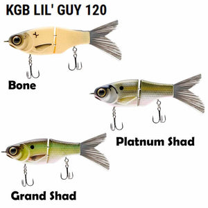 Spro KGB Lil Guy 120 Glide Bait