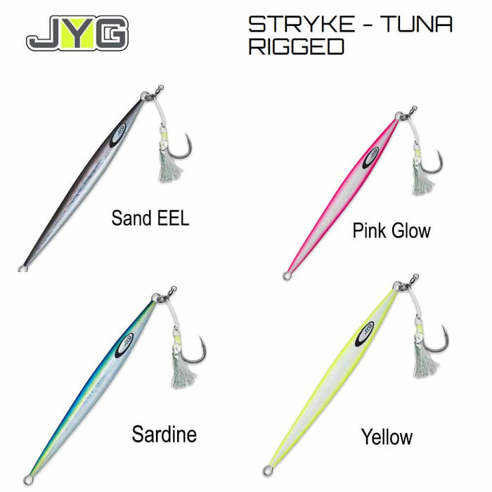 JYG Pro Stryke Tuna Rigged Slow Pitch Jig