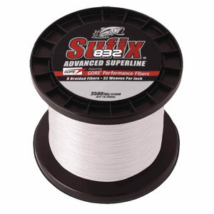 Sufix 832 Advanced Superline Braid Ghost White 3500YDS