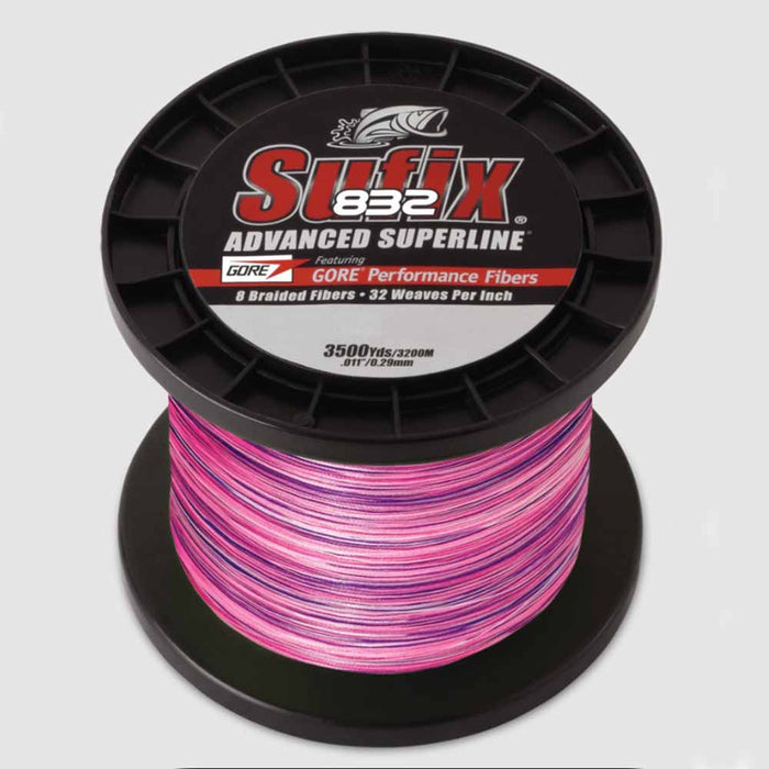 Sufix 832 Advanced Superline 3500Yds Sunrise Camo