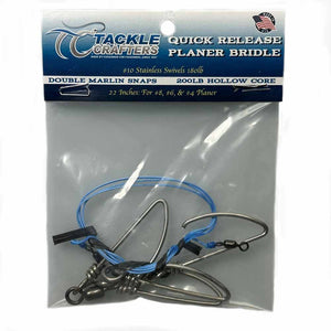 Tackle Crafters Planer Bridle With Double Snaps