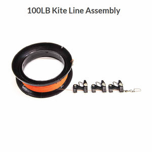 Tigress 100LB Kite Line Assembly