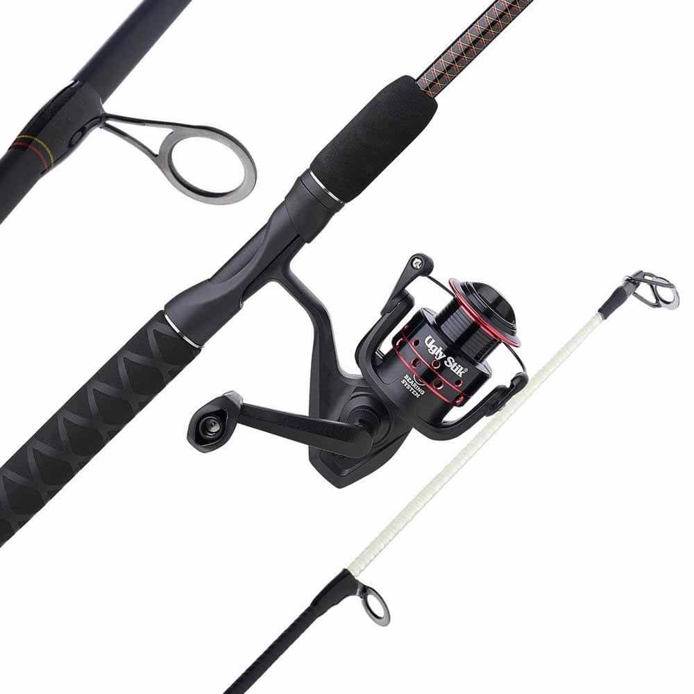 ugly stik gx2 30lb Spinning Combo Line Rating:12 - 25 lb Mini Hook Micro Tool satisfying feel kids fishing rods canada