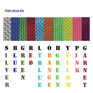 Witchcraft Decorative Tape 2" x 6" Fish Scale Tape