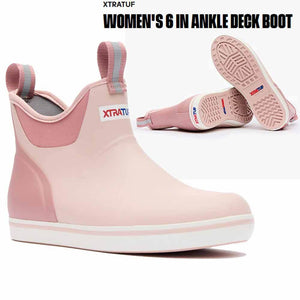 Xtratuf Pink 6" Ankle Deck Boots