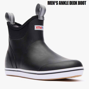 Xtratuf Black 6" Ankle Deck Boots