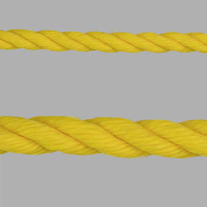 Yellow Nylon Poly Rope Per FT