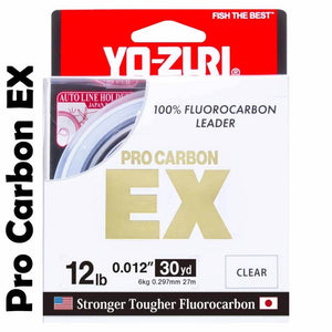 Yo-Zuri Pro Carbon EX 30YD Fluorocarbon Leader