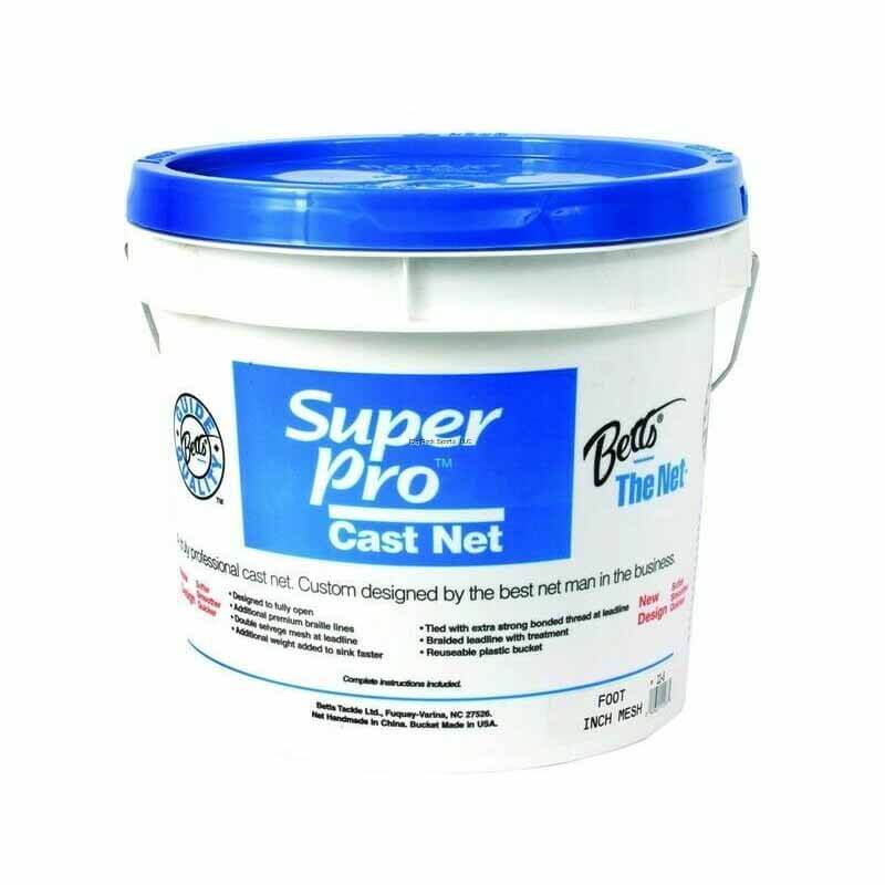 Betts 24-8 Super Pro Mono Bait Cast Net
