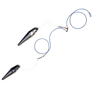 Boone Lulu Mackerel 13.5in 2-Pin Rigged Ultimate Pin Teaser