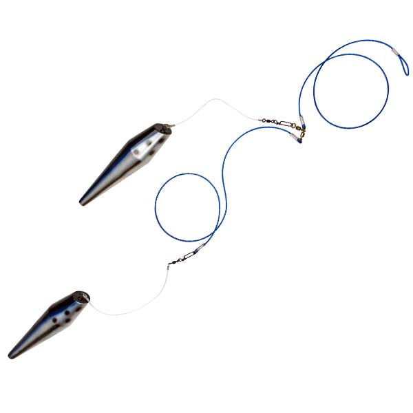 Boone Lulu Mackerel 13.5in 2-Pin Rigged Ultimate Pin Teaser