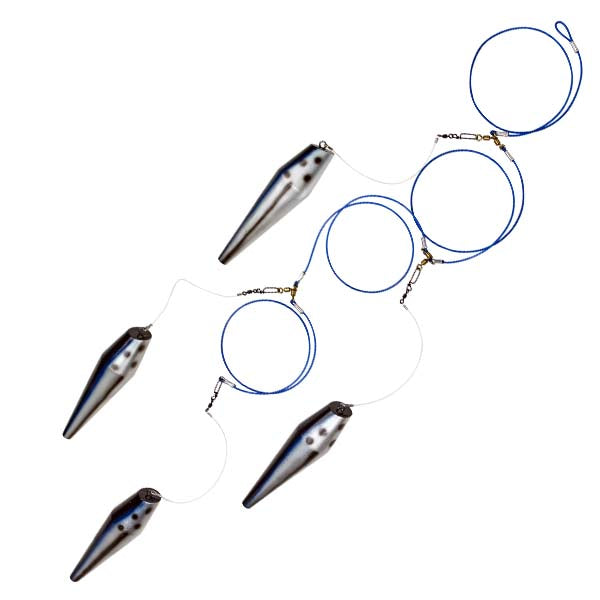 Boone Little Lulu 7.5in Bonita 4-Pin Rigged Ultimate Pin Tease