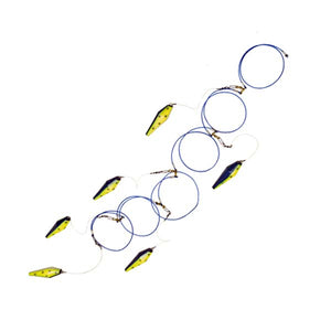 Boone Little Lulu 7.5in Mackerel 6-Pin Rigged Ultimate Pin Tease
