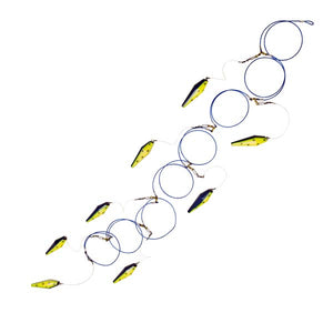 Boone Little Lulu 7.5in Mackerel 8-Pin Rigged Ultimate Pin Tease