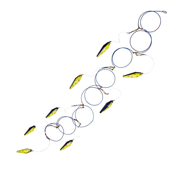 Boone Little Lulu 7.5in Mackerel 8-Pin Rigged Ultimate Pin Tease