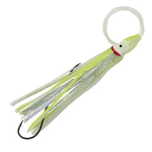 Boone UV Bait Hoochie Rigged