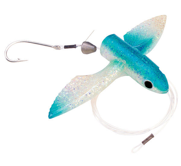 Carolina Lure Blue Crystal Yummee Flying Fish 5pk