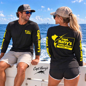 Capt. Harry's Billboard Black L/S T-Shirt