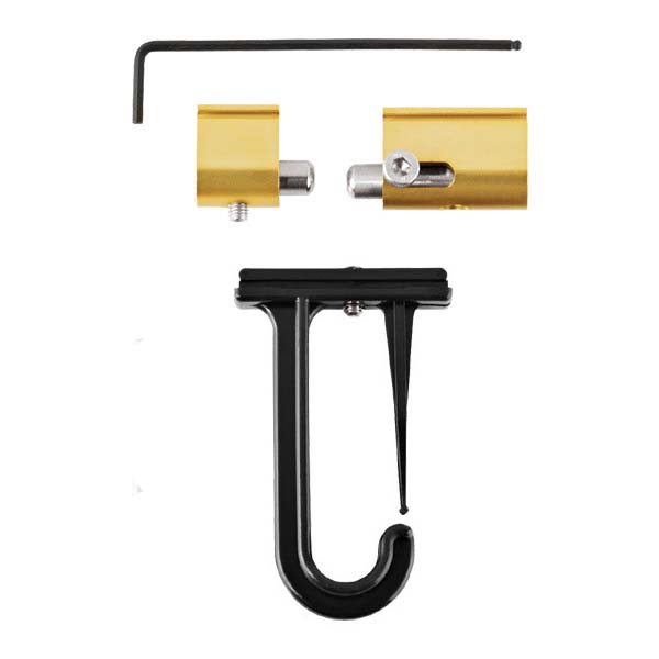 Du-Bro Tournament Fishing Rod Holder Gold/Black 1090GB