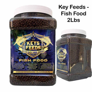 Keys Feeds Live Bait Fish Food 2LB Container