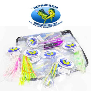 Jaw Lures Mahi Slayer 5Pk Rigged Lure Kit