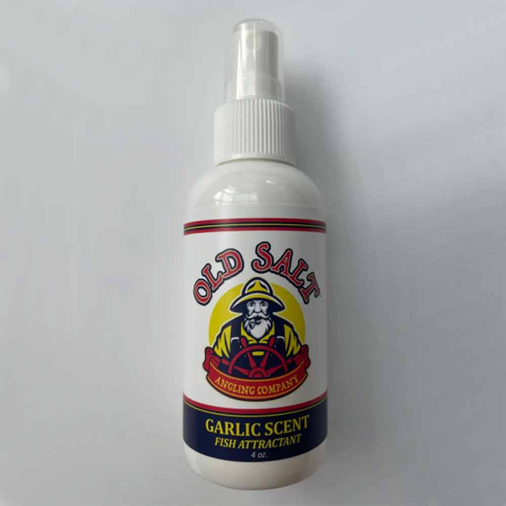 fish attractant for lures Old Salt Garlic Scent Tommy’s Tackle helps expand Color:Orange Camo Home - Electric Fishing GU-200