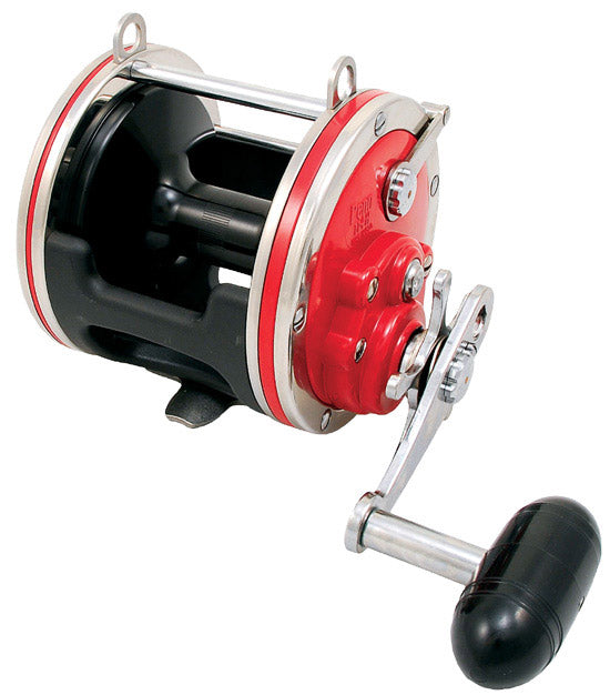Penn 114H2 Special Senator Conventional Reels, Red/Black