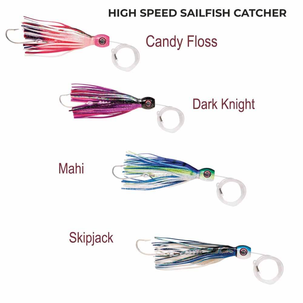 a fast litening fish catcher spl lure 918 ry Williamson High Speed Sailfish Catcher 6-1/2" Fishing Lure, Dark Knight