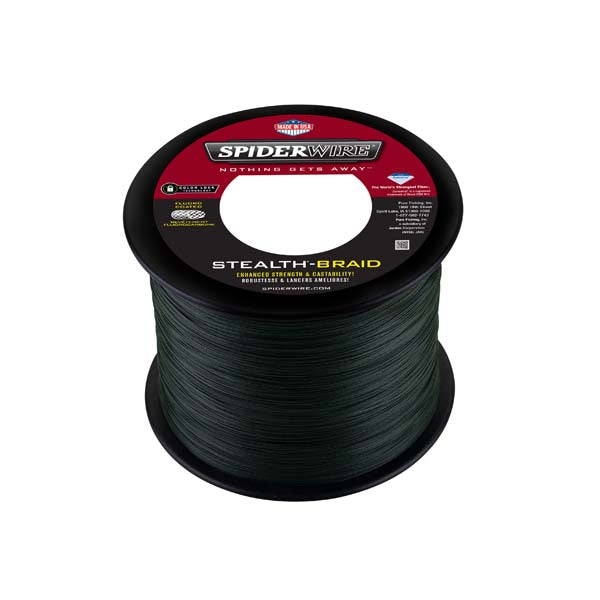 Spiderwire Stealth Braided Line, Moss Green / 80lb