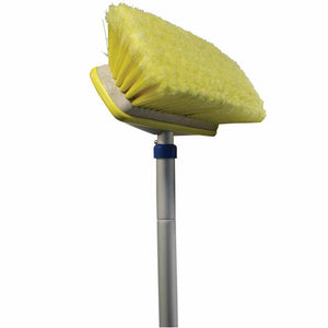 StarBrite Deck Brush Kit Deluxe Telescoping Yellow