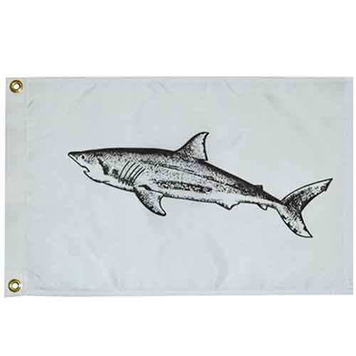 シャーク frag shark Shark Outrigger Flag - Capt. Harry's Fishing Supply