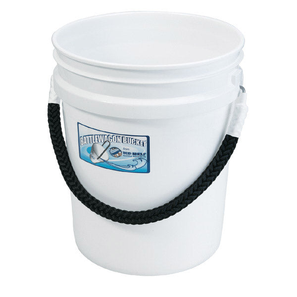 Battlewagon Bucket 5 Gallon with Rope Handle Battlewagon Bucket 5 Gallon with Rope Handle
