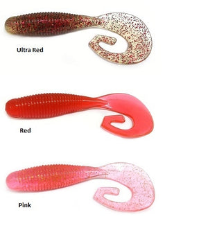 Monster 3X X-Tail 3 1/4In 5Pk Curly Tail Lure