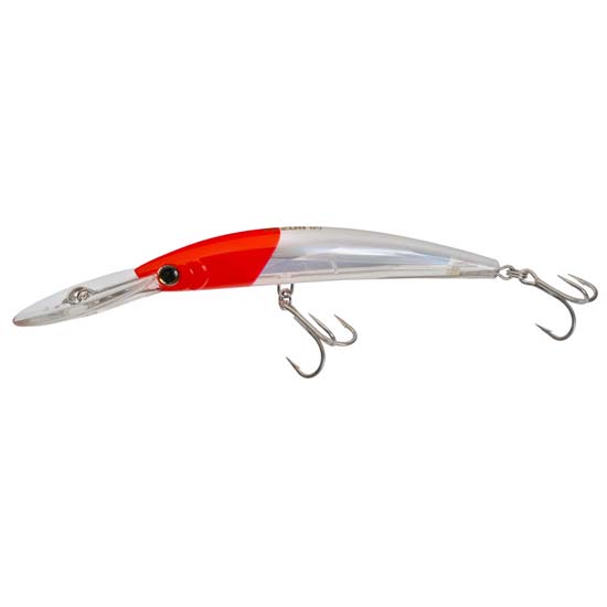 Yo-Zuri Crystal 3D Minnow Deep Diver Red Head; 6 in Yo-Zuri Crystal 3D Minnow Deep Diver Red Head; 6 in