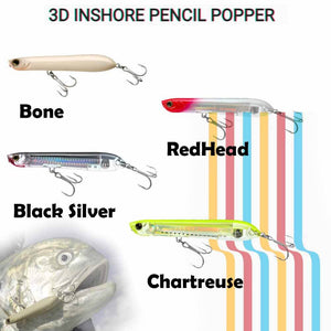 Yo-Zuri 3D Inshore Pencil Popper