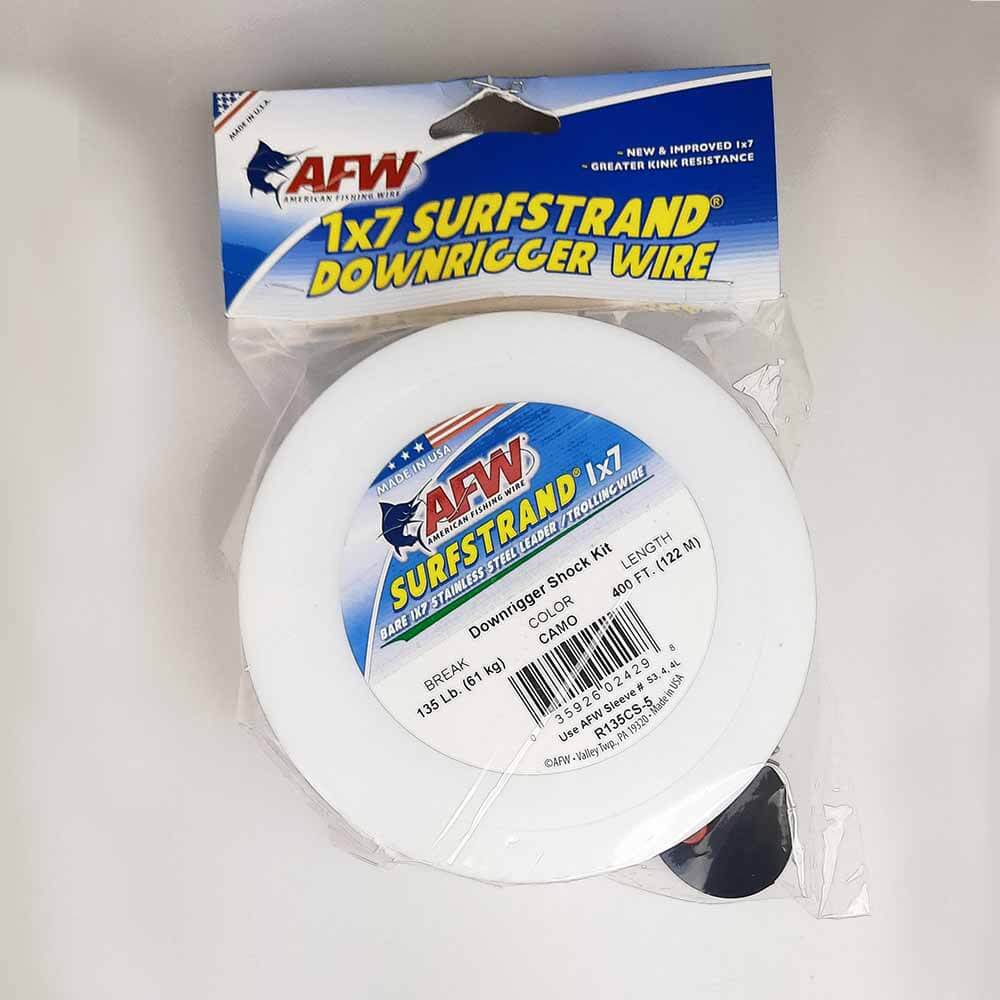 AFW Downrigger Cable135LB Camo - Capt. Harry's Fishing Supply